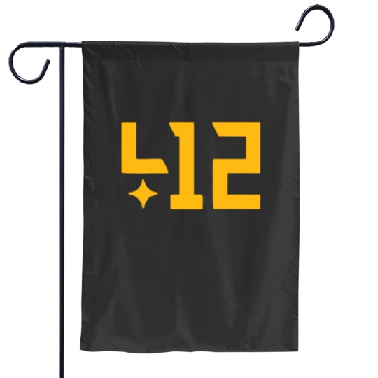 Discover Number 412 Garden Flags