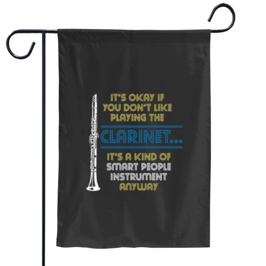 Discover Gift clarinet clarinet Classic Garden Flags Garden Flags