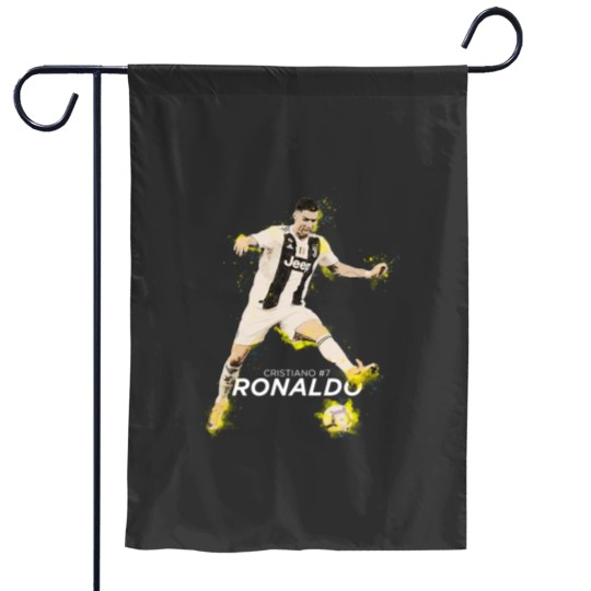 Discover Cristiano Ronaldo Cristiano Ronaldo (1) Garden Flags