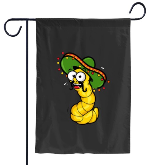 Discover Tequila Worm Garden Flags