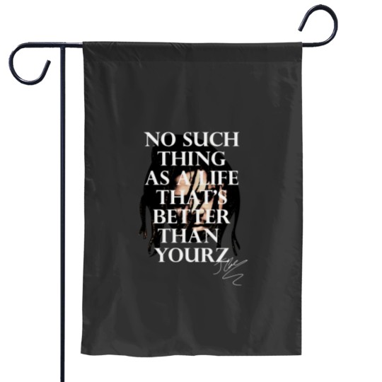 Discover J Cole Dreamville Love Yourz Lyrics Graphic Garden Flags Front and Back