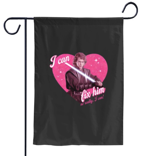 Discover I Can Fix Him (No Really I Can) Anakin Garden Flags, Skywalker Garden Flags