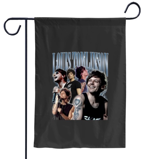 Discover Louis Tomlinson Vintage 90s Garden Flags for Tour 2023