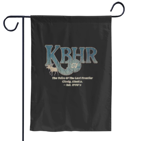 Discover Vintage 90's KBHR Am Northern Exposure Garden Flags