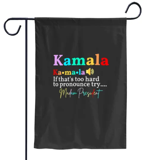 Discover Madam President Garden Flags for Election 2024