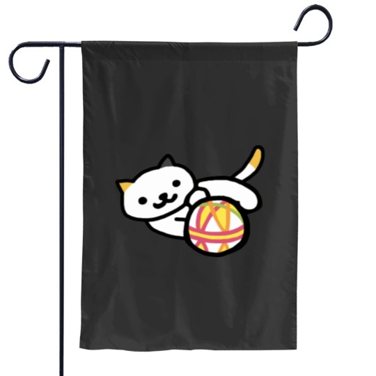 Discover Neko atsume - Playful Cat Classic Garden Flags