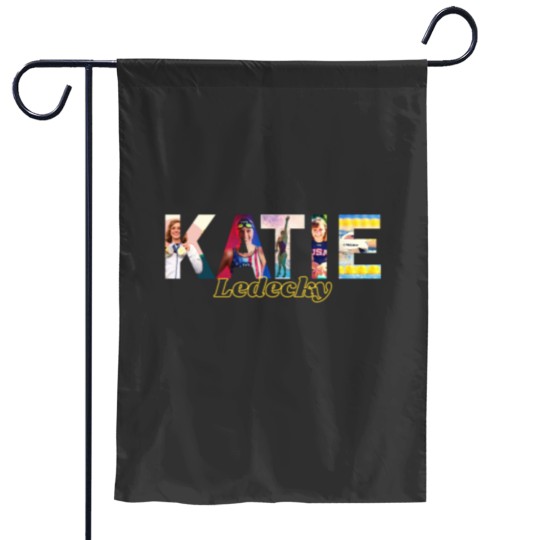 Discover Katie Ledecky classic  Katie Ledecky sticker Classic Garden Flags
