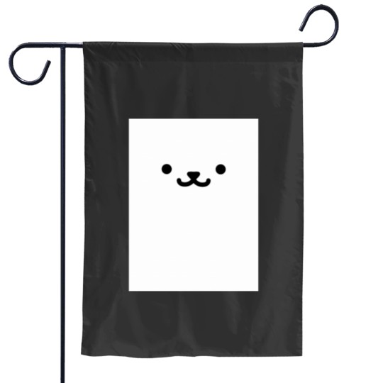 Discover Neko Atsume - Snowball Graphic Garden Flags