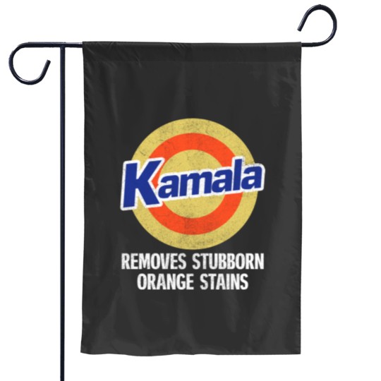 Discover Kamala Removes Stubborn Orange Stains, Kamala Harris 2024 Garden Flags
