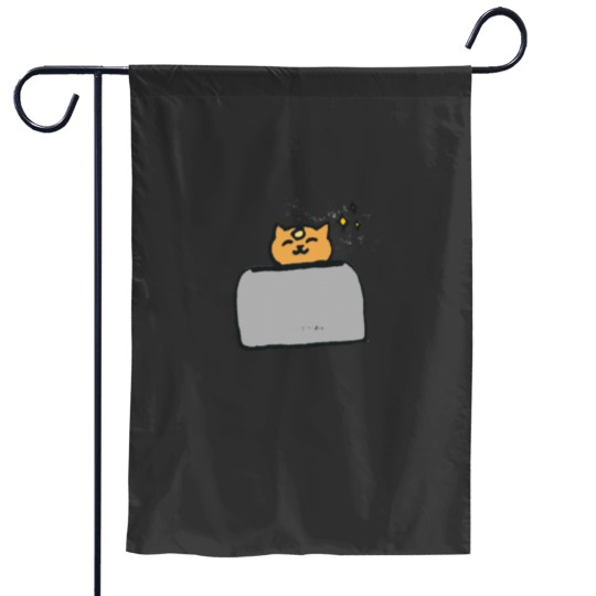 Discover Toast Cat! Classic Garden Flags