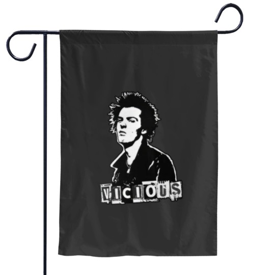 Discover Sid Vicious Garden Flags