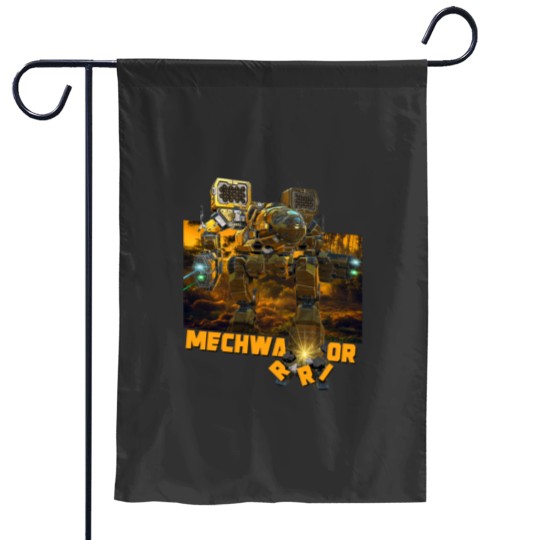 Discover Mechwarrior Battletech. MWO. All Systems Nominal. Popout 3D Design V1 Garden Flags