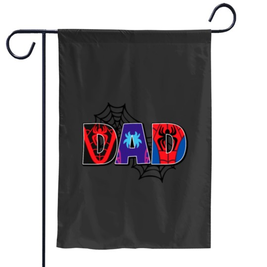 Discover Funny Spider Dad For Men Male Parents Spider Love Garden Flags