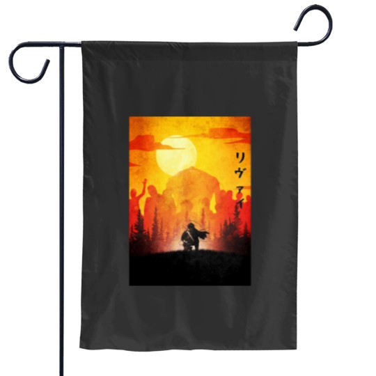 Discover Wars Against Monsters Garden Flags
