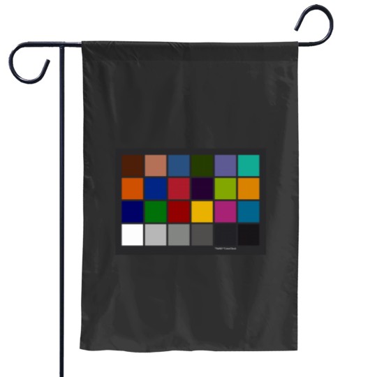 Discover Color Checker Chart Essential Garden Flags