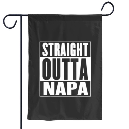 Discover Napa Straight Outta Napa Garden Flags