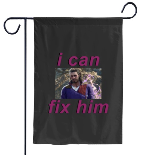 Discover Gale I can fix him Garden Flags