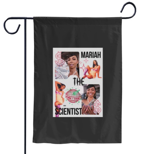Discover MARIAH THE SCIENTIST POSTER Classic Garden Flags