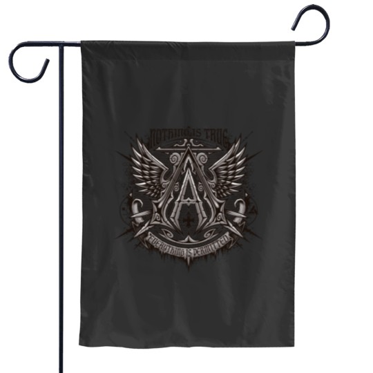 Discover Nothing is True Essential Garden Flags
