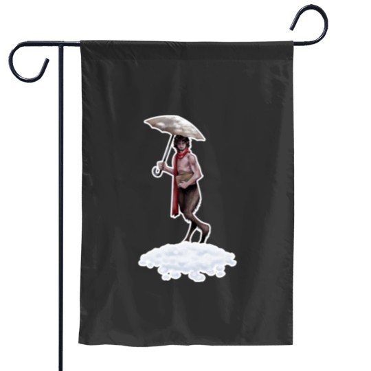 Discover Mr Tumnus from Narnia Garden Flags