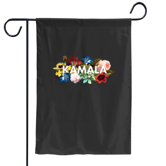 Discover Kamala Harris Vintage Floral Feminine First Female President Garden Flags