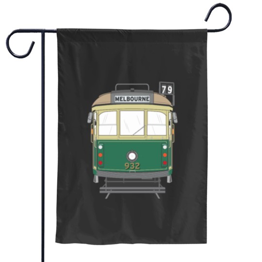 Discover Melbourne Heritage Tram Garden Flags
