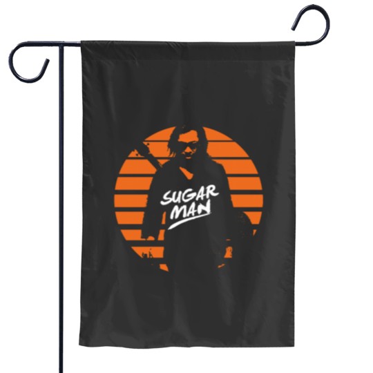 Discover Sixto Rodriguez - Sugar Man Garden Flags