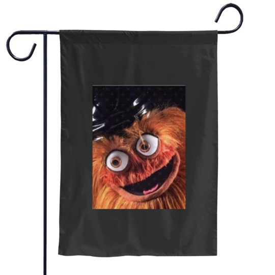Discover Flyers New Mascot Gritty Graphic Garden Flags