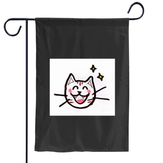Discover smiling cat Garden Flags
