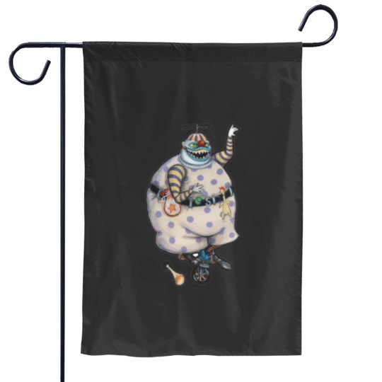 Discover Clown With The Tear-Away Face Garden Flags