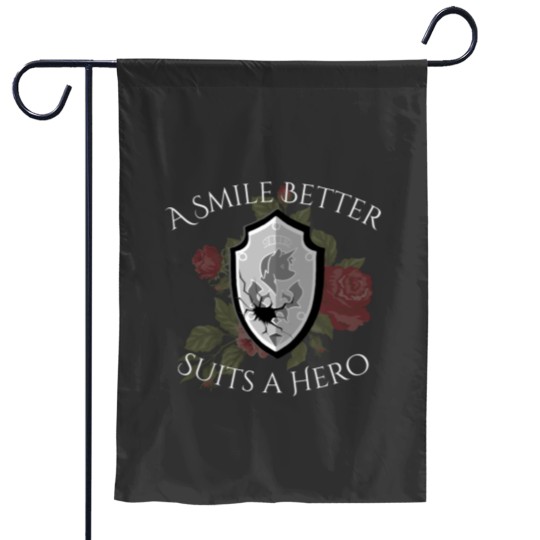 Discover A Smile Better Suits A Hero Garden Flags