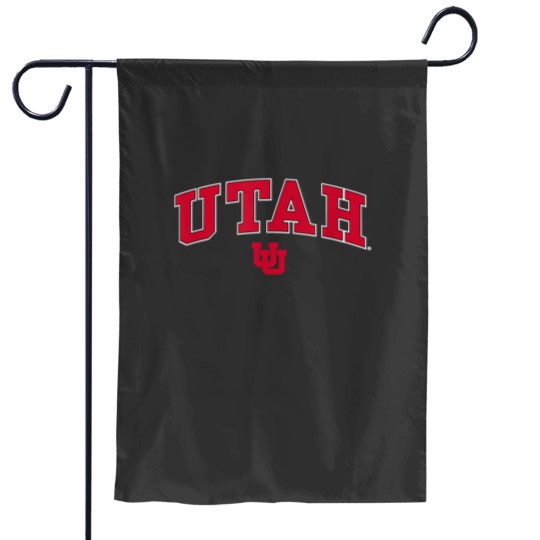 Discover Utah Utes Arch Over Black Officially Licensed Garden Flags