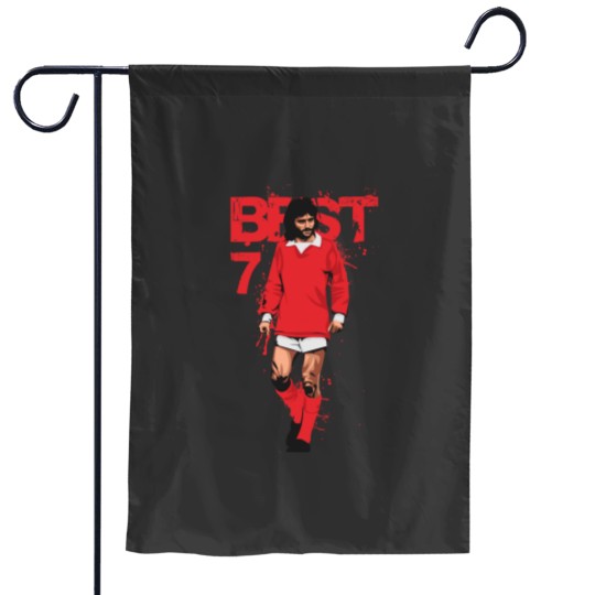 Discover George Best Classic Garden Flags