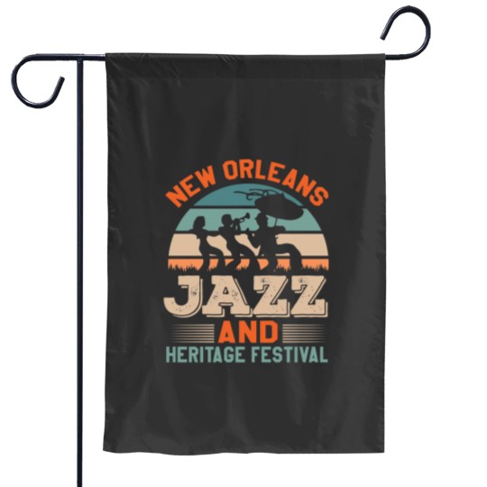 Discover New Orleans Jazz Festival Garden Flags