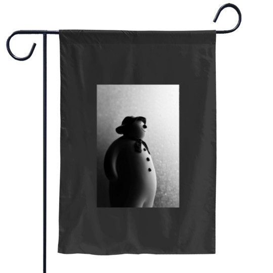 Discover Black & White Christmas Photograph The Snowman Raymond Briggs Garden Flags
