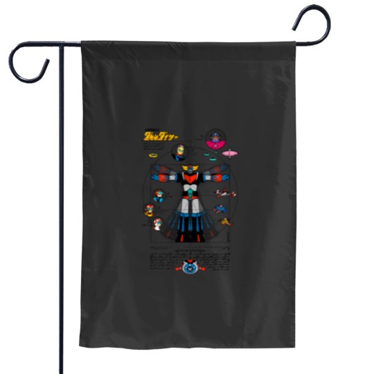 Discover 189b Grendizer DaVinci Color Garden Flags