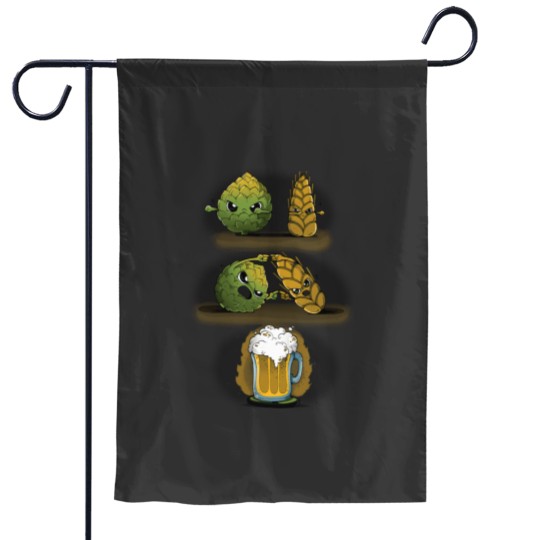 Discover Beer Fusion Essential Garden Flags