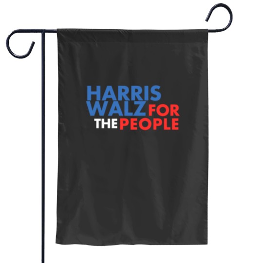 Discover Harris Walz Garden Flag - For The People