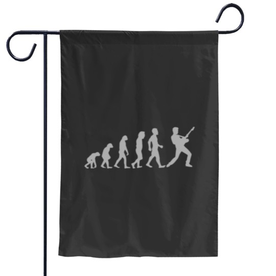 Discover Guitar Player Evolution Classic Garden Flags