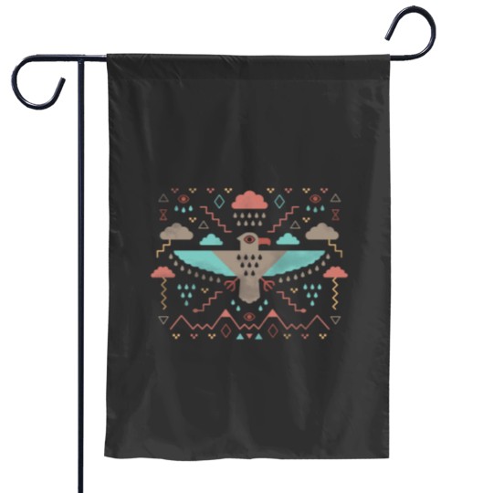 Discover The Legend of Thunderbird Classic Garden Flags