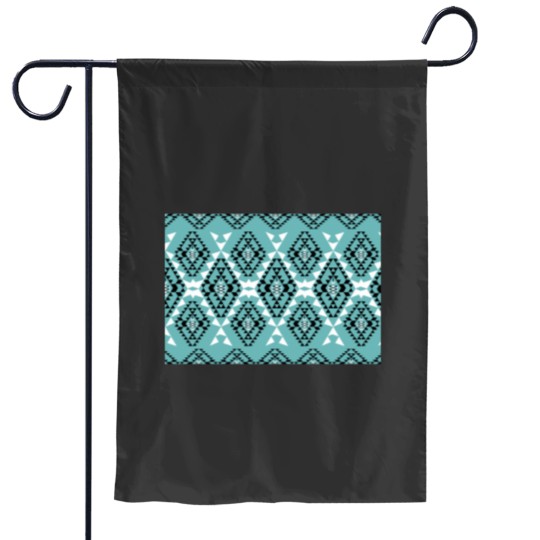 Discover seamless pattern with flowers Garden Flags
