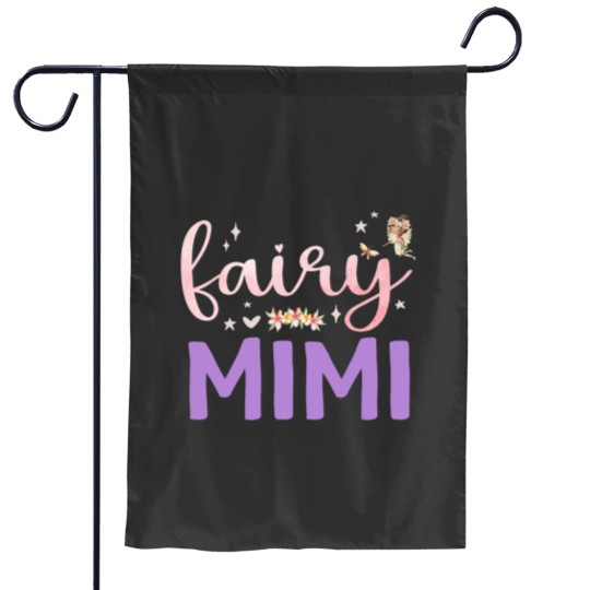 Discover Mimi Magical Floral Grandma Fairy Birthday Fairytale Family Garden Flags