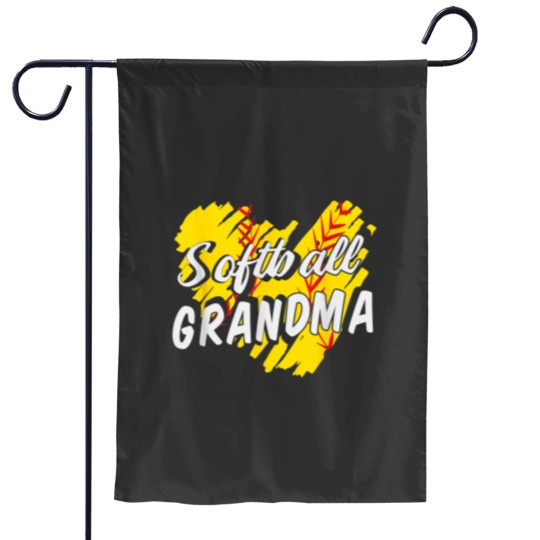 Discover Softball Grandma Softball Designs For Women Grandparents Garden Flags