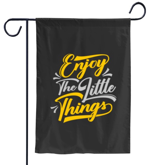 Discover Enjoy The Little Things Essential Garden Flags