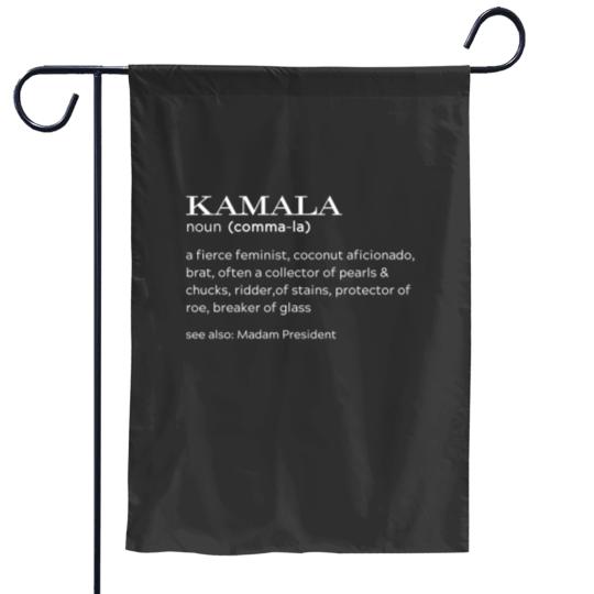 Discover Kamala Harris 2024 Election Garden Flags - Coconut Tree Garden Flags - Kamala Rally