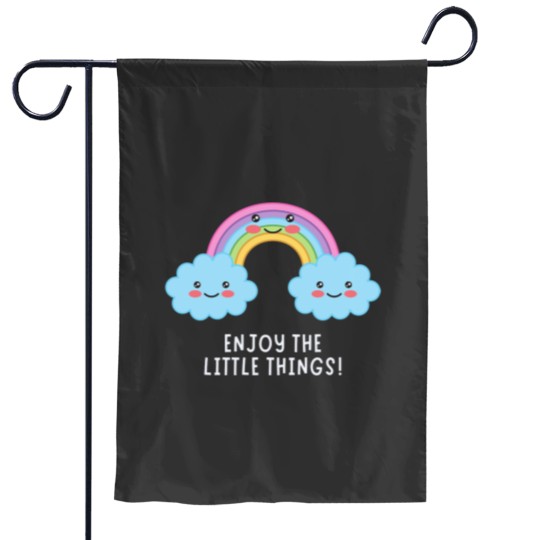 Discover Enjoy the little things - Quote Classic Garden Flags