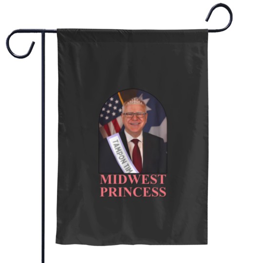 Discover Midwest Princes Tampon Tim Walz Garden Flags, Chappel Roan Garden Flags