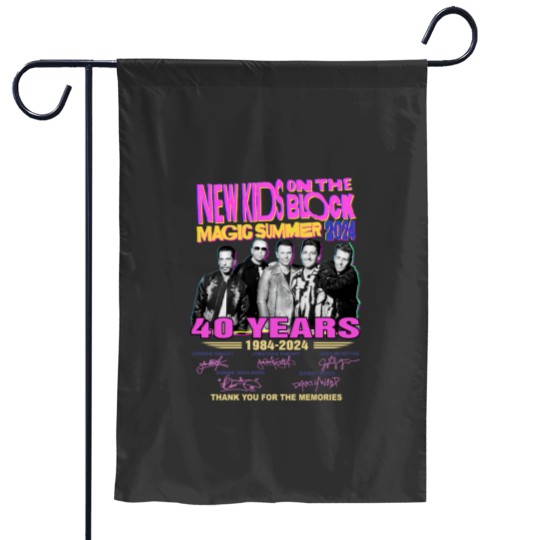 Discover NKids On The Block Tour 2024 Garden Flags