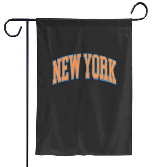 Discover Vintage New York Basketball Cropped Garden Flags Knicks Garden Flags