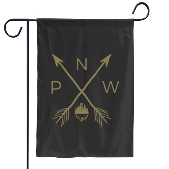Discover Pacific Northwest Mountain Cool PNW Pacific Northwest Garden Flags